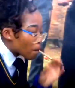 Viral video of school girl smoking cannabis from Zimbabwe, not Nigeria – Police clarify