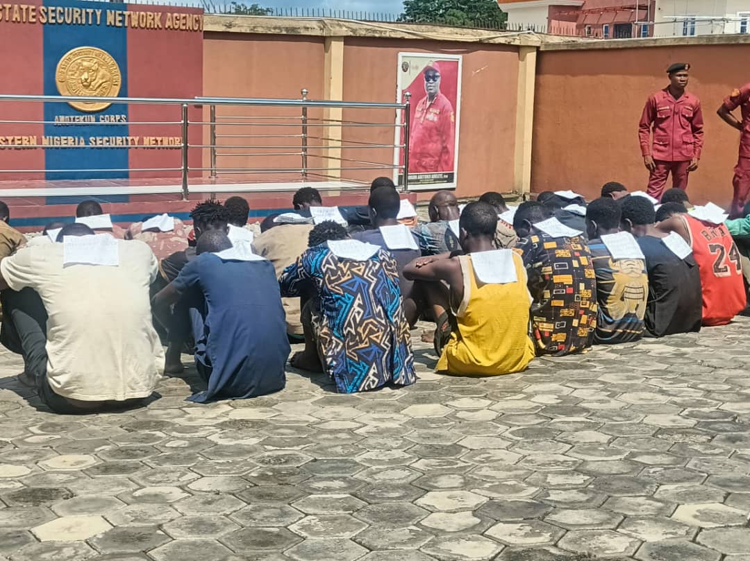 Ondo Amotekun arrests killer of APC chairman, 31 other suspected criminals