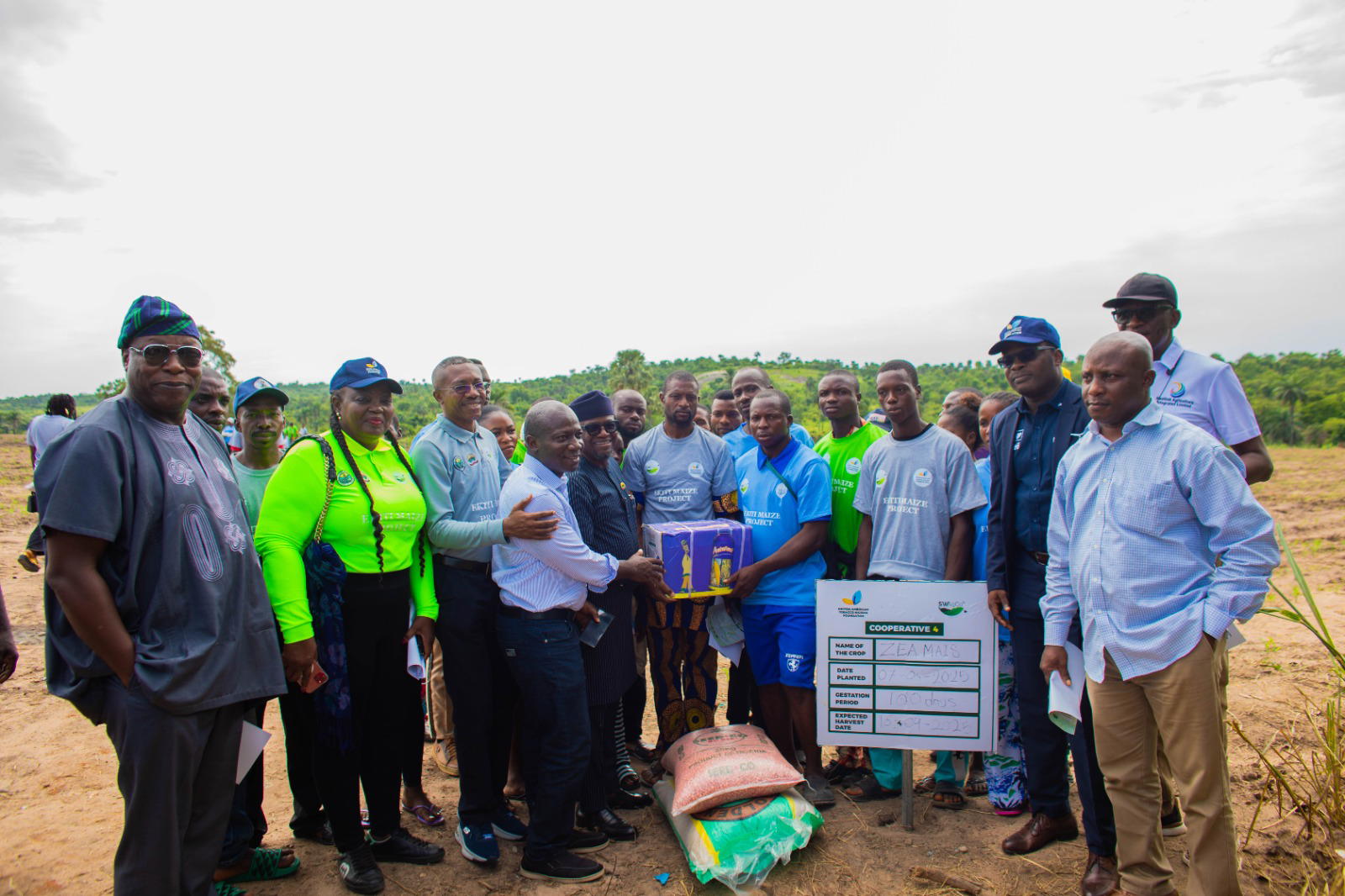 100 rural farmers in Ekiti receive boost from BATNF, SwagCo collaboration