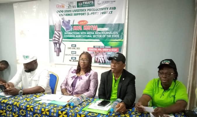 34,000 Ondo farmers incorporated in World bank Livestock Support Project- Govt