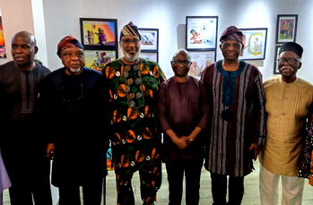 When Cartoonists celebrated Jegede @ 80 with Art exhibition