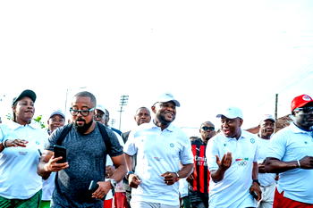 Idahosa exudes Edo government’s fostering of unity through sports at Olympic Day