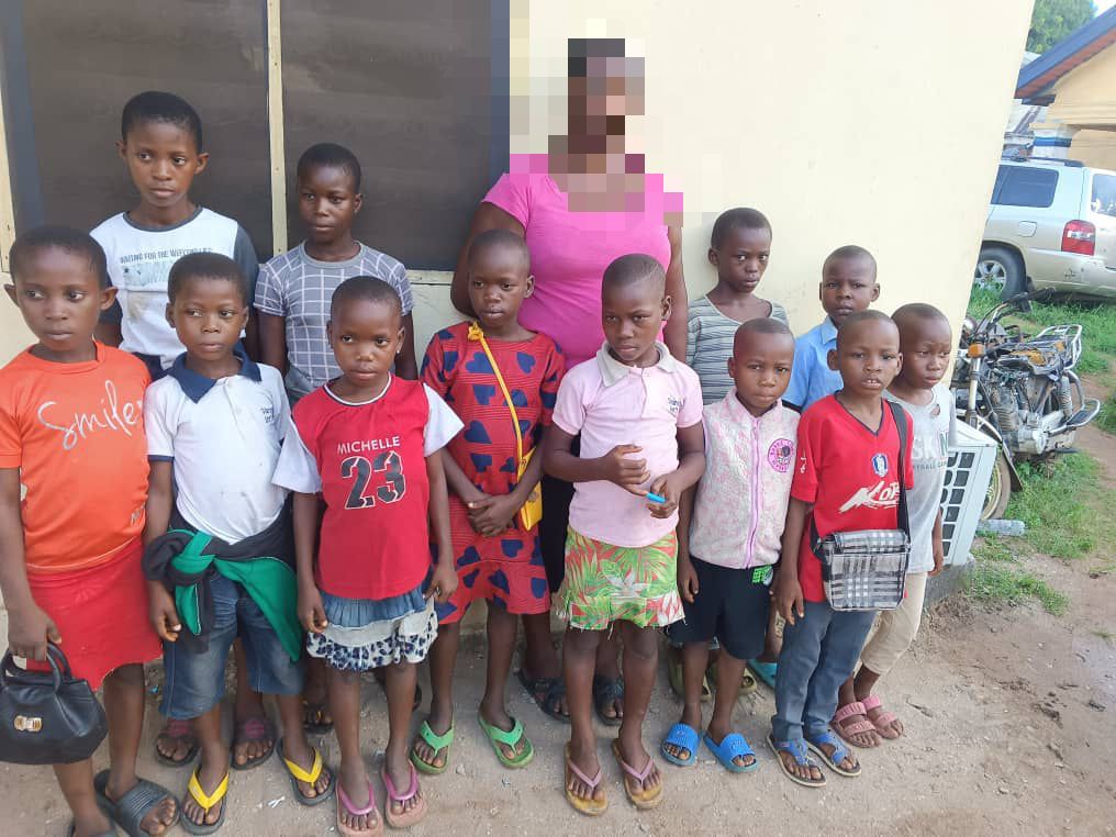 Police rescue 12 stolen children in Imo, arrest suspected trafficker