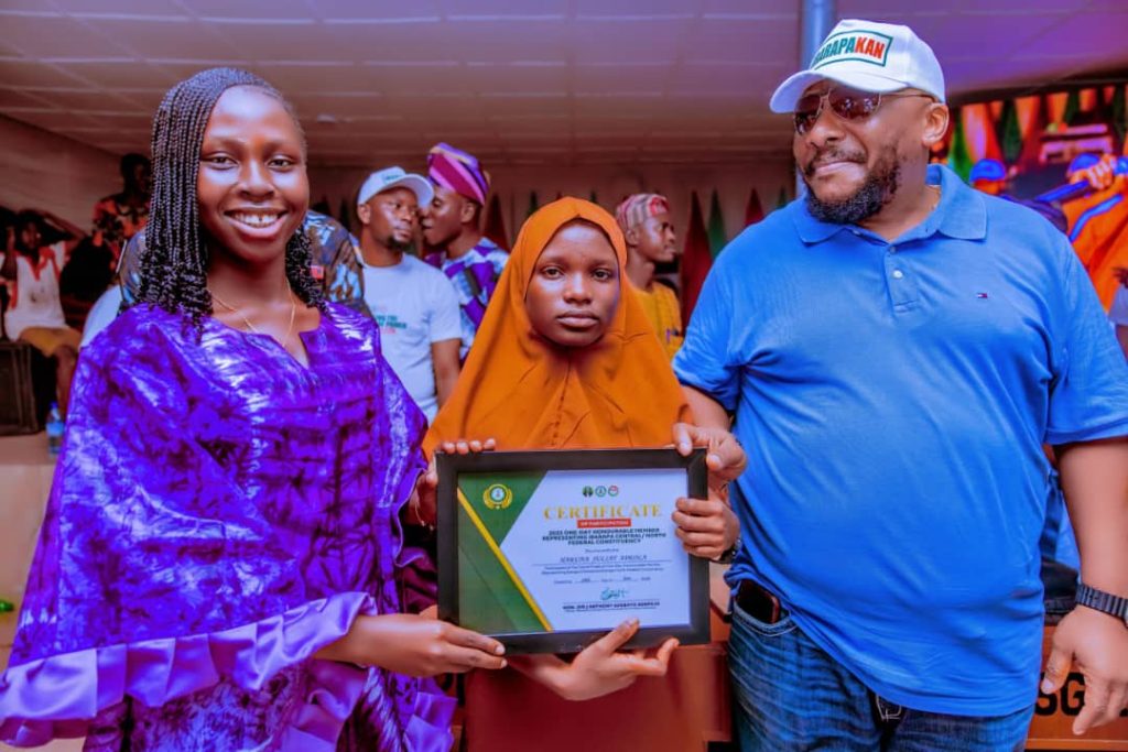15-year-old Haruna Suliat emerges one-day House of Representatives member
