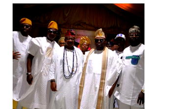 Ambassador Ajadi rejoices with Chief Adewale Teluwo at 70