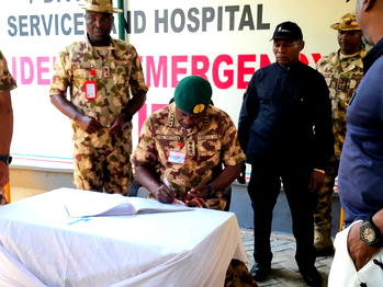 Buni unveils CDS book on counter insurgency, terrorism, banditry