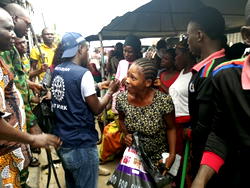 District 9141 Rotary international organizes giveaway , free medical