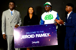 Zlatan Ibile joins Jeroid’s 8th anniversary celebration as new brand ambassador