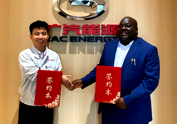 Nigerinan firm partners China’s GAC Energy for electric charging stations
