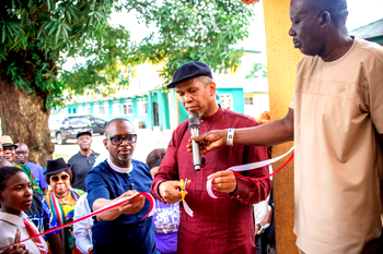 Senator Dafinone commissions ICT centres, technical equipment for schools in Delta Central