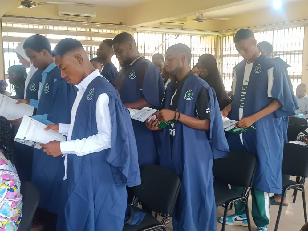 MINILS Ag DG, Ayorinde tasks degree matriculating students on excellence