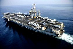 US warship reported heading toward Mideast as Iran, Israel fight