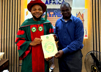 Samson Akinola bags Nelson Mandela leadership award for excellence integrity