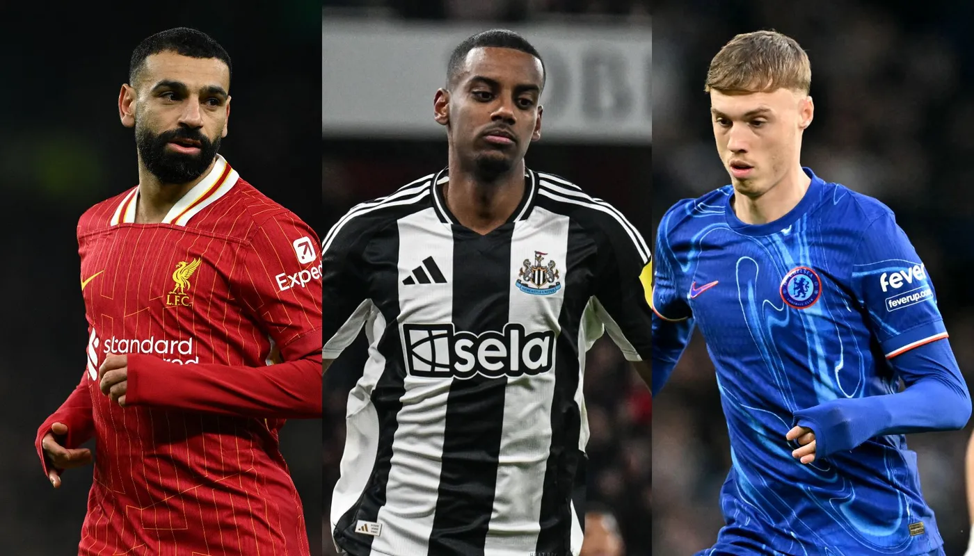 Salah, Palmer, Isak up for PFA Player of the Year award