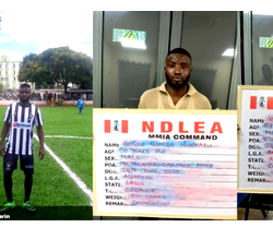 Ex-footballer, four others arrested as NDLEA busts Turkey-Nigeria drug ring