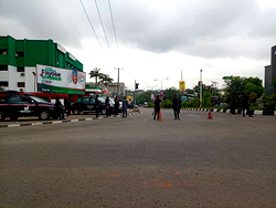 [Just in] NEC meeting: Tension rises as heavy security takes over PDP secretariat