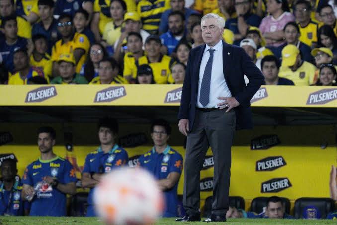 Brazil held in Ancelotti debut, Paraguay move closer to qualifying