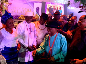 Soyinka, Osoba, Fashola, Olu of Warri, others grace Uncle Sam’s 90th birthday