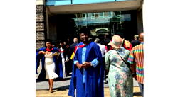 Akin Alabi earns Master’s degree in international relations from Middlesex University, London