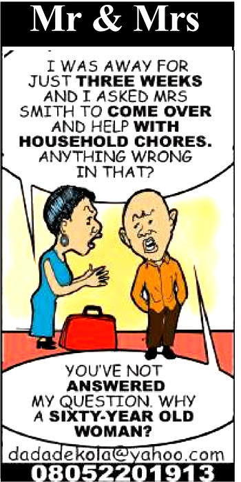 Mr & Mrs: When she knows her husband’s spec