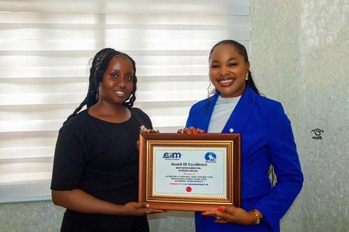Ayomide Babashola, Founder of Luminous Voyage named in ‘Top 100 CEO to Watch in Nigeria’