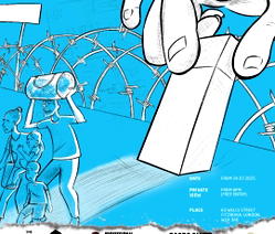 Samuel Ojo’s debut solo exhibition, Ìrìn Àjò, opens at The Cartoon Museum London