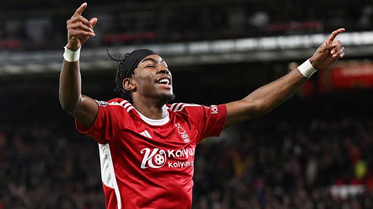Newcastle agree £55m fee for Forest’s Elanga