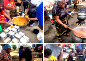 Yelewata attack: As challenges mount, good Samaritan provides free meals for 3500 IDPs