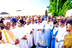 Photos: Awujale of Ijebuland, Oba Sikiru Adetona, laid to rest in Ijebu Ode