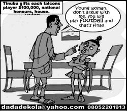 Cartoon: Super Falcons!