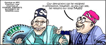 Cartoon: Who'll FAaN common man from economic heat?