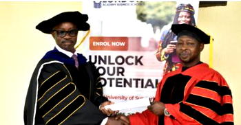 UK University honours AA Zaura with Honorary Diploma in Humanities