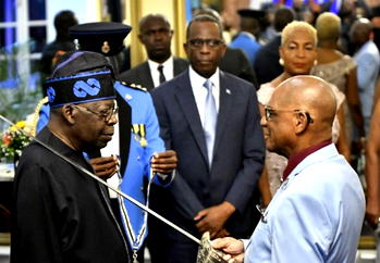 PHOTOS: Saint Lucia confers highest national honour on President Tinubu