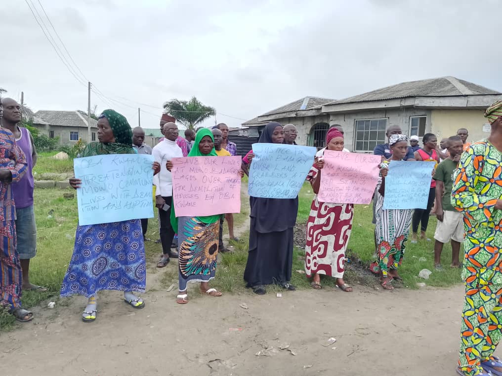Agogo Igbala community, residents protest invasion by land grabbers