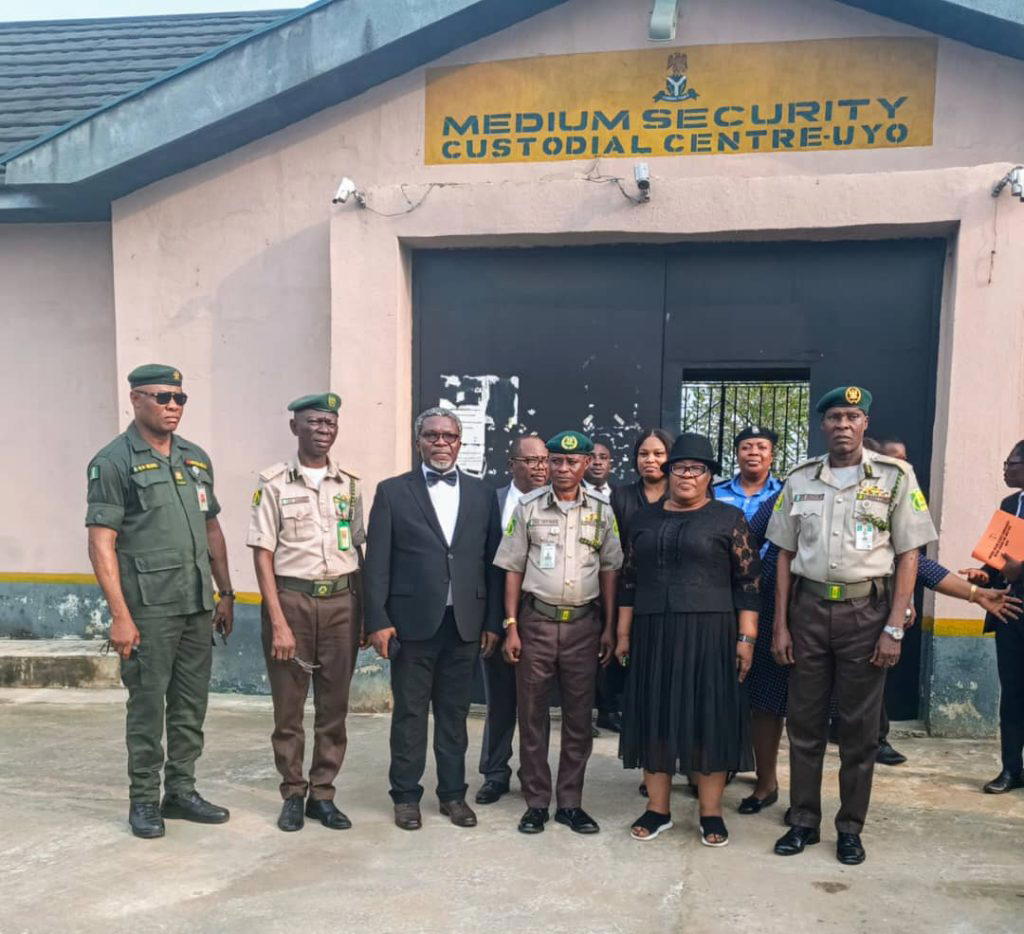 Akwa Ibom Chief Judge, Ekaette Fabian-Obot, releases 133 inmates across four custodial centres