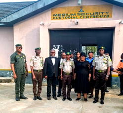 Akwa Ibom Chief Judge, Ekaette Fabian-Obot, releases 133 inmates across four custodial centres