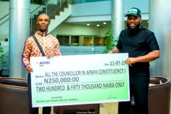 Lagos LGA Polls: Hon. Bambam sparks momentum with cash, campaign boost for APC‎