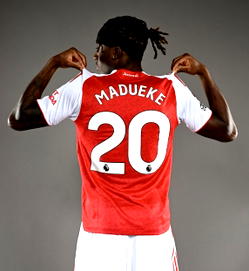 Madueke gets No.20 shirt, wants to win all competitions with Arsenal