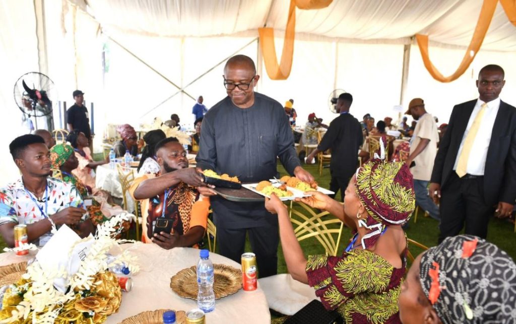 Serving food not my campaign strategy – Peter Obi clarifies
