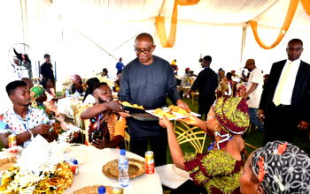 Serving food not my campaign strategy – Peter Obi clarifies
