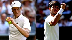 Alcaraz faces arch-rival Sinner in blockbuster Wimbledon final