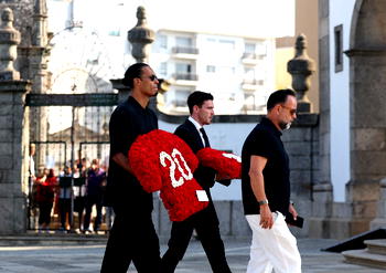 Photos: Liverpool star Diogo Jota, brother buried in Portugal