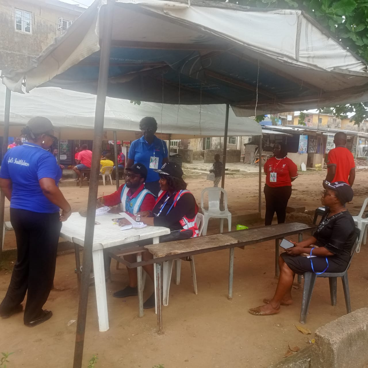 Voting in Festac