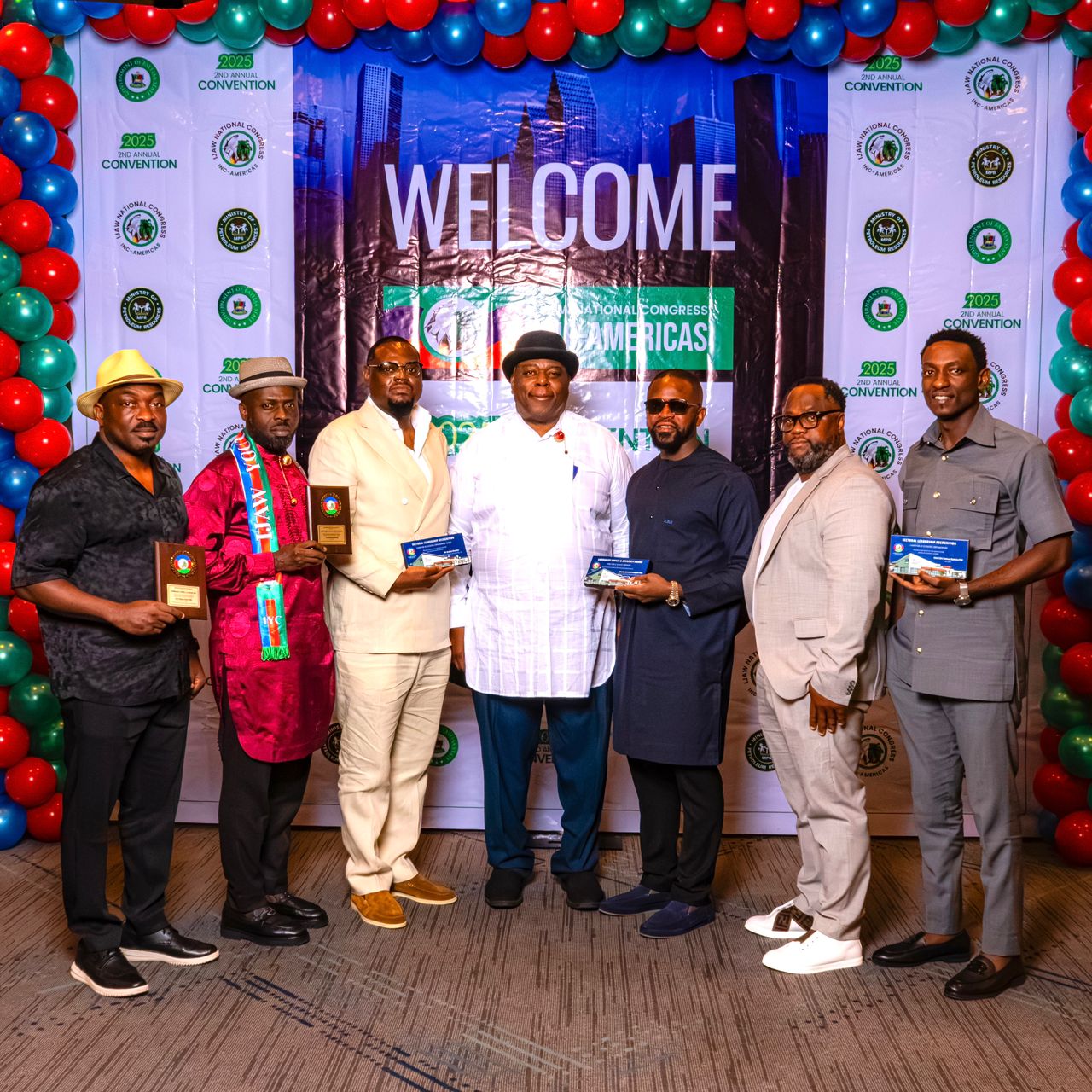 Osahon Okunbo honored with leadership award at INC-Americas Convention in Houston