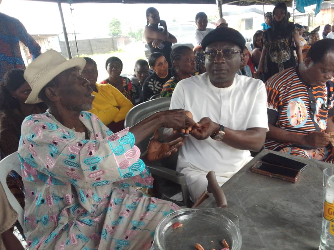 Ogedegbe assures Okurohwe community of devt, basic amenities