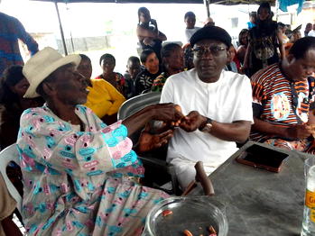Ogedegbe assures Okurohwe community of devt, basic amenities