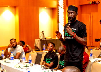 Umanu Elijah inducted  into Niger Delta Peace and Development Committee as a peace champion
