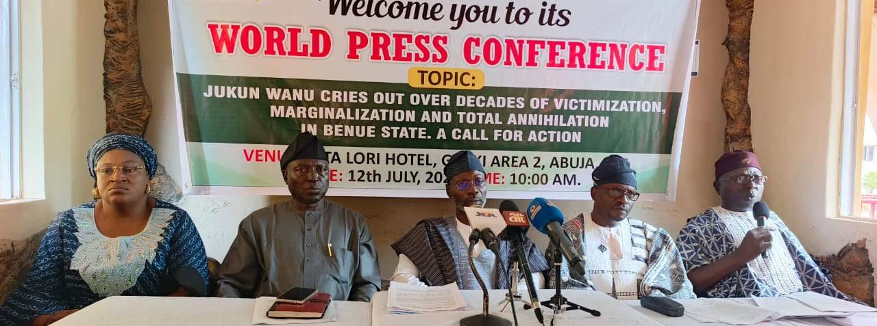 Jukun-Wanu alleges marginalisation in Benue, seeks Tinubu’s intervention