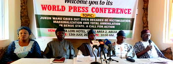 Jukun-Wanu alleges marginalisation in Benue, seeks Tinubu’s intervention