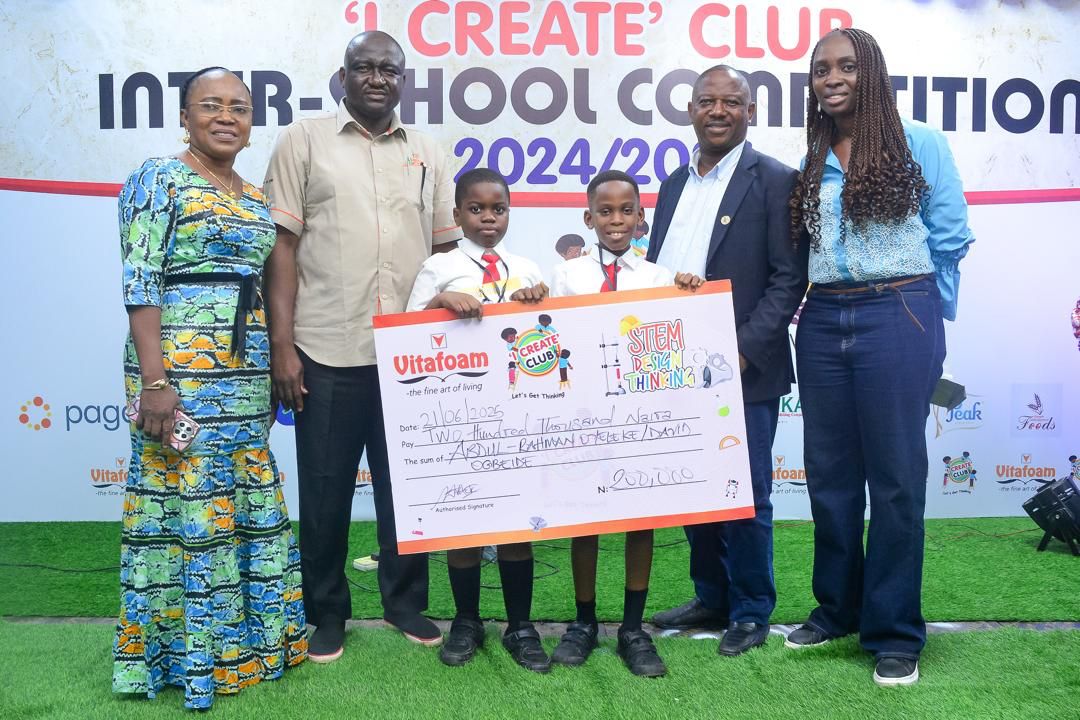 ICreate Club, Vitafoam host 2025 inter-school competition, inspiring creativity, innovation